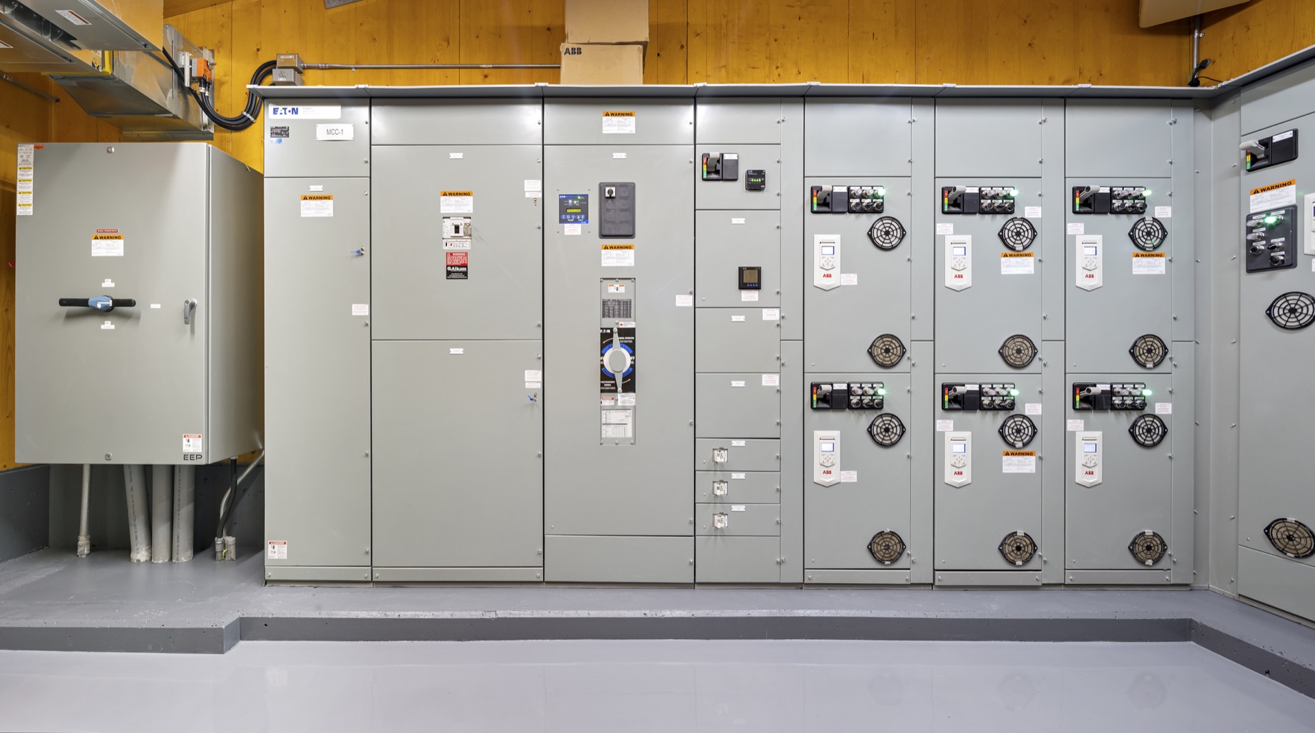 Pump Station — MCC Wall