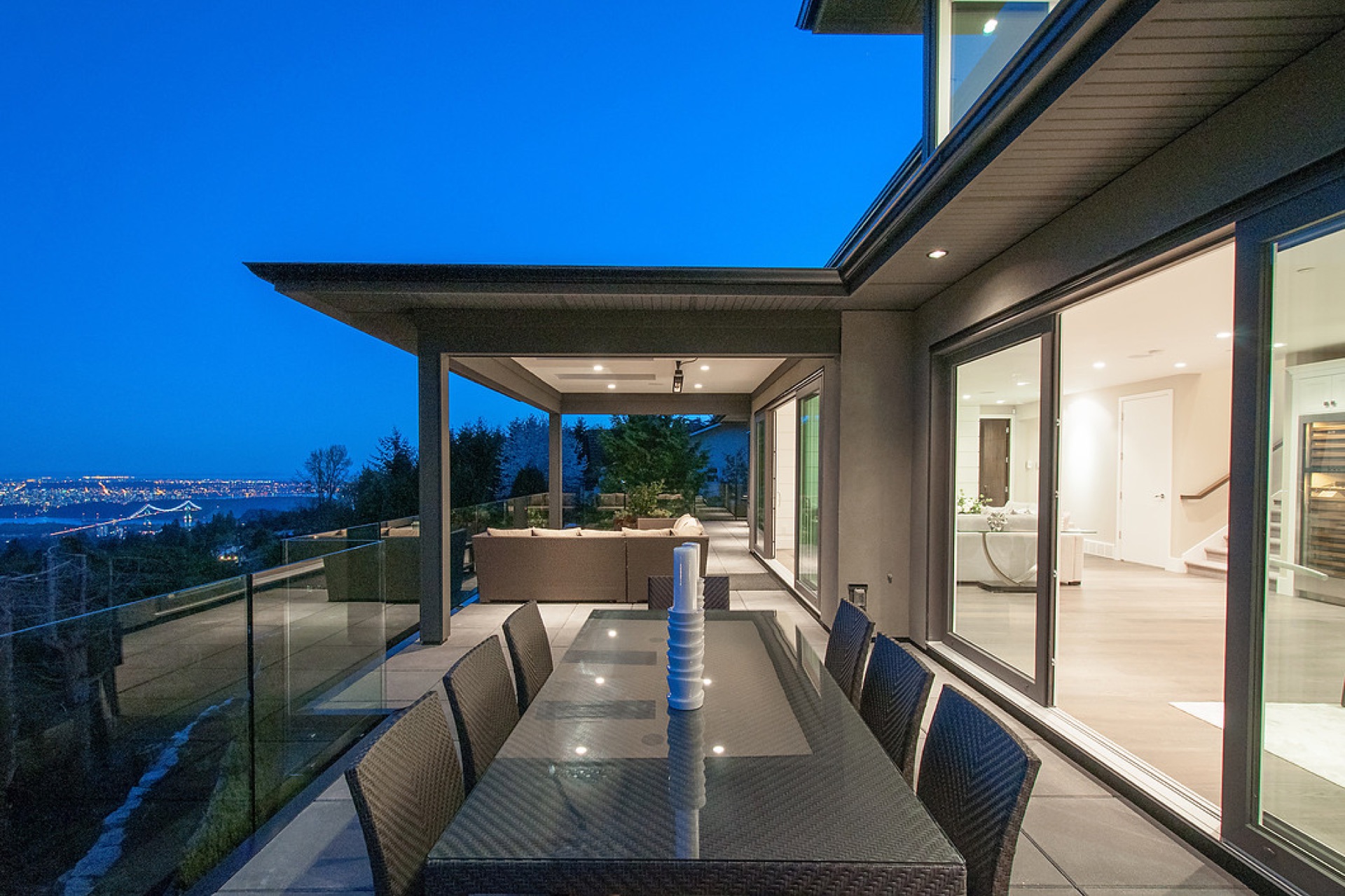 Residential — terrace lighting